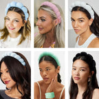 Spa Headbands for Washing Face Wristband Set Sponge Makeup Skincare Headband - Image 6
