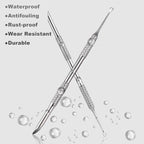 Pre-treatment Cuticle Pusher, Russian Prep Nail Pushers, Dual Ended Cuticle - Image 7