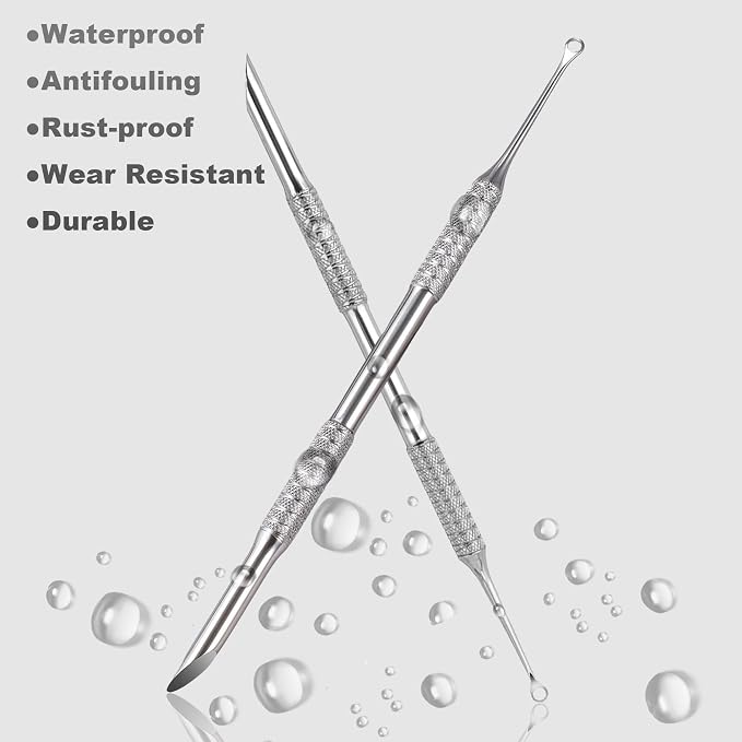 Pre-treatment Cuticle Pusher, Russian Prep Nail Pushers, Dual Ended Cuticle - Image 7