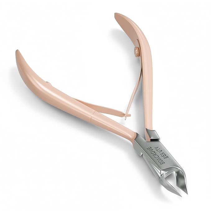 Professional Cuticle Cutter & Pusher Trimmer Manicure Tools by BOXGROVEBEAUTY