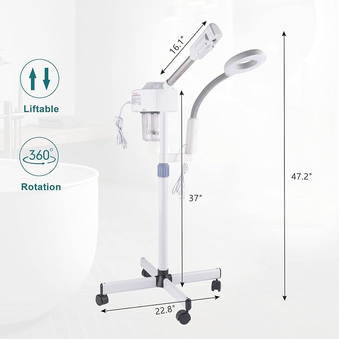 2 in 1 Professional Facial Steamer - Image 2