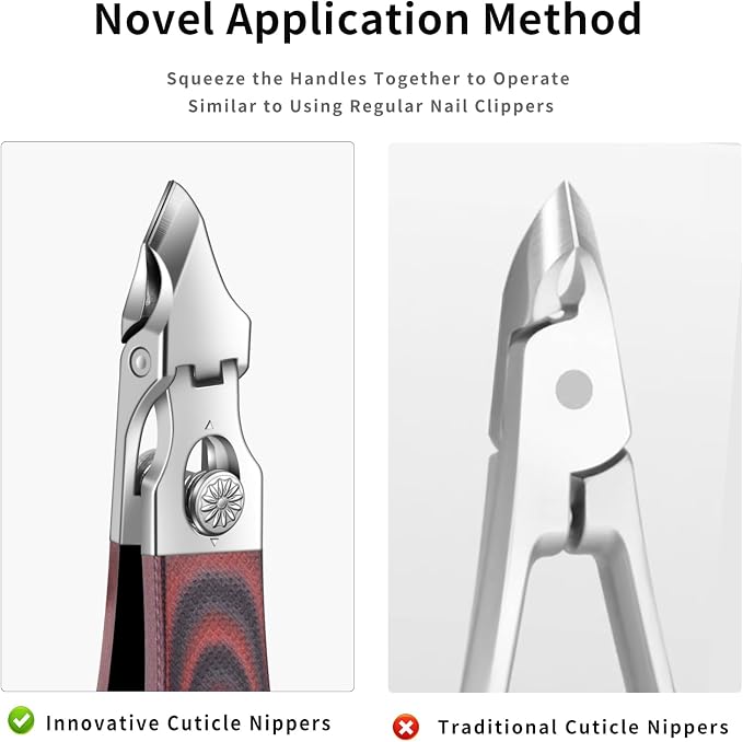 Professional Stainless Steel Cuticle Nippers - Image 6