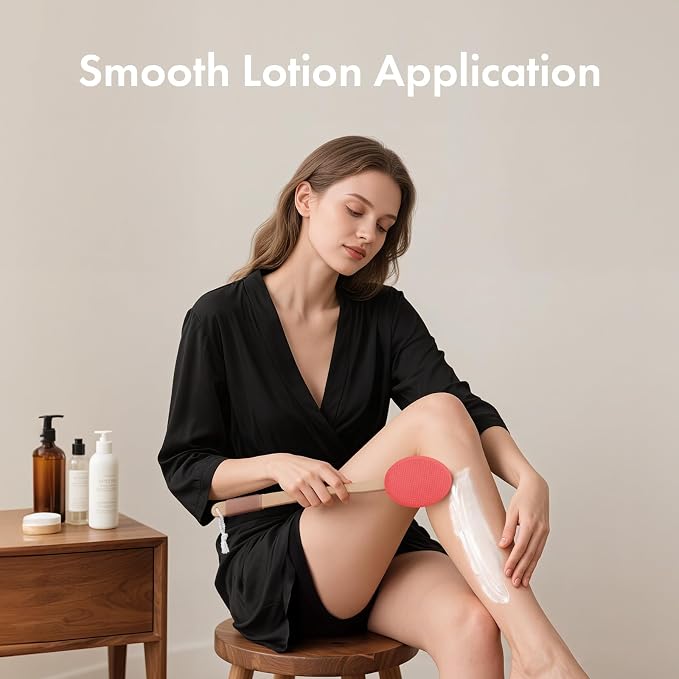 AmazerBath Lotion Applicator for Back, 4 Replacement Pads - Image 7