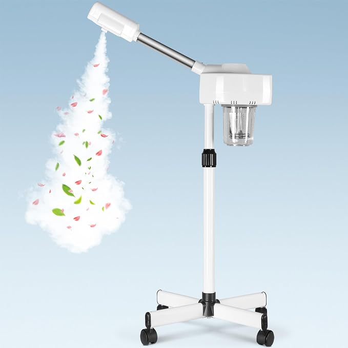 HomGarden Professional Facial Steamer, Hot Mist & Timer Function, Adjustable by HomGarden