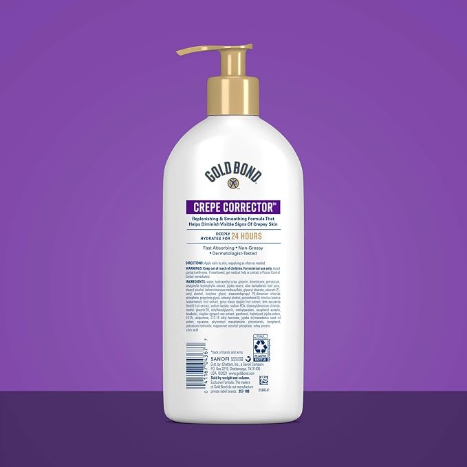 Gold Bond Age Renew Crepe Corrector Body Lotion, Replenishing & Smoothing - Image 2
