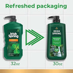 Irish Spring Original Clean Body Wash, 30 Oz Pump - Image 2
