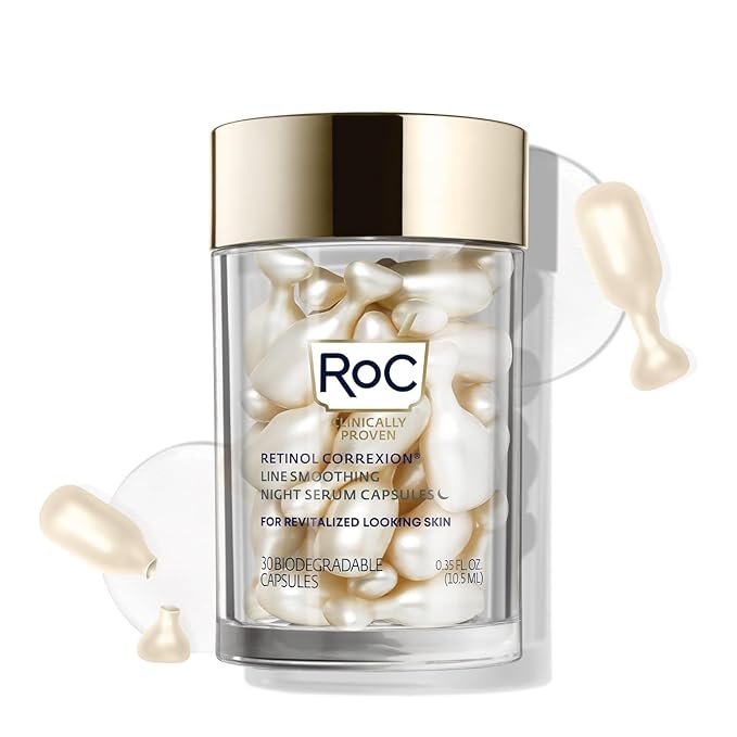 RoC Retinol Correxion Anti-Aging Wrinkle Night Serum, Retinol Serum by RoC%C2%AESkincare