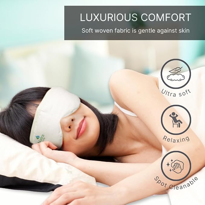 NatraCure Steam Heated Eye Mask – Warm Compress - Image 5