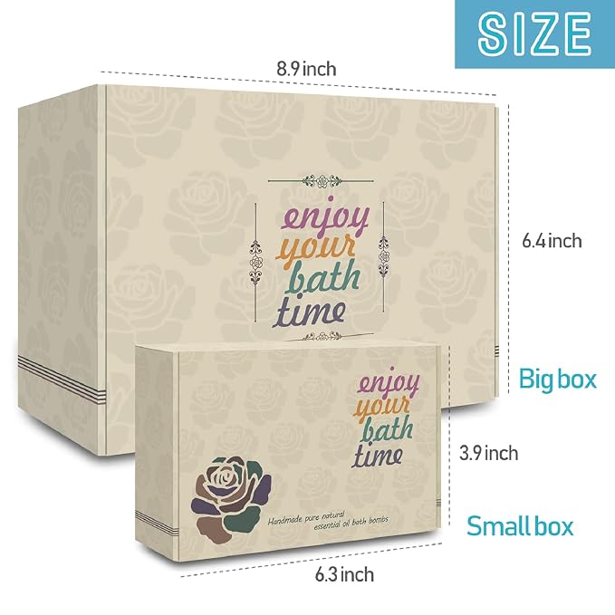INTEYE Organic Bath Bombs Gift Set, 24 Handmade Fizzies Rich in Essential Oil - Image 4