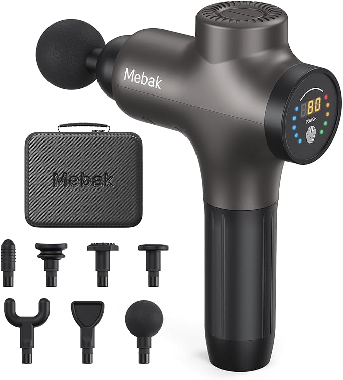 Mebak 3 Massage Gun, Massage Gun Deep Tissue by MuscleRelaxationMassageGun