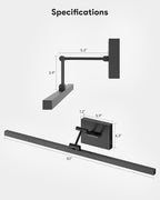 VONLUCE 30" LED Bathroom Vanity Light, 3CCT Modern LED Vanity Lights - Image 6