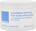 LATHER Eucalyptus Foaming Foot Scrub by LATHER