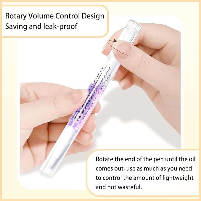Cuticle Oil Pen Sweet Almond Nail Growth Serum and Repair Treatment Hydrating - Image 4