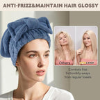 SUNLAND Large Microfiber Hair Drying Caps - Image 7