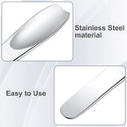 Pndeyo 3pcs Mini Stainless Steel Makeup Spatula, 2.75x0.45in Reusable Cosmetic - Image 3