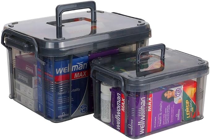 HEY FOLY 15qt Medicine Organizer Storage Box by HeyFoly