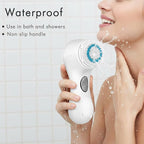 Microtree Electric Facial Cleansing Brush, Ultrasonic Vibrating Face Brush - Image 5