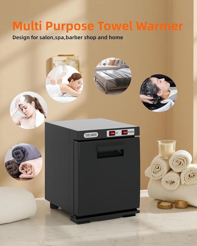 Towel Warmer, Hot Towel Warmers Spa, 5L Mini Towel Warmer, Small Towel Warmer - Image 5