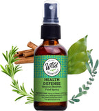 Wild Essentials All Natural Essential Oil Sprays, 2 Ounce, Organic Witch Hazel by WildEssentials