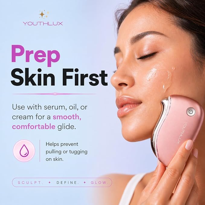 ProSculpt Heated Gua Sha Facial Massager – Electric Guasha Tool - Image 6