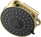 High Flow Filtered Shower Head, HOPOPRO 5 Modes High Pressure Fixed Showerhead by HOPOPRO