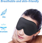 Sleep Eye Mask for Men Women, Sleeping Mask for Side Sleeper, Travel Blackout - Image 7