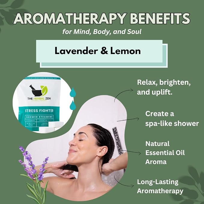 Stress Fighter Shower Steamers Aromatherapy - Image 3