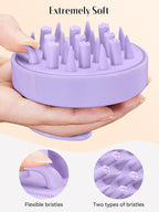 HEETA Hair Scalp Massager Brush, Updated Scalp Exfoliator - Image 2