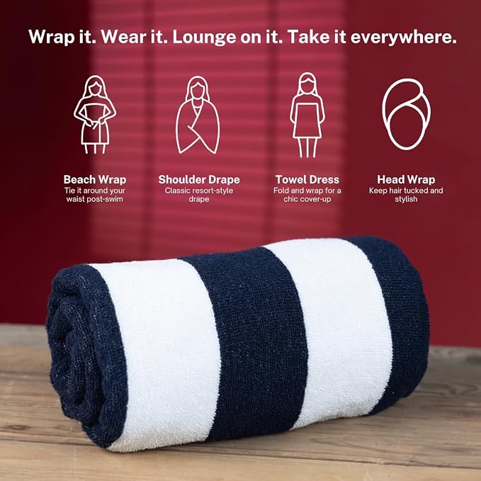 Cotton Turkish Beach Towel - Image 5