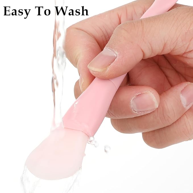 Ouligay 2PCS Silicone Face Mask Brush Applicator Soft Face Mask Applicator Face - Image 6