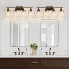 MOKATNG 4-Light Bathroom Light Fixtures, Vanity Light - Image 6