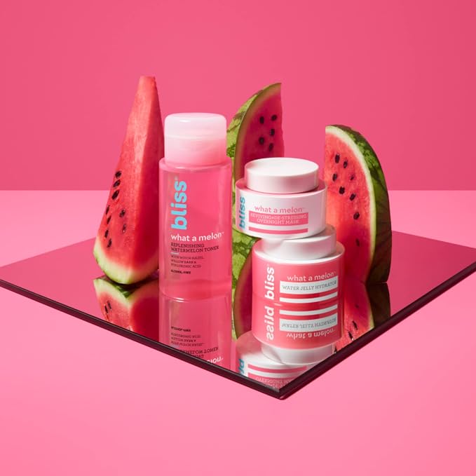Bliss What a Melon Replenishing Watermelon Hyaluronic Acid Toner - Image 5