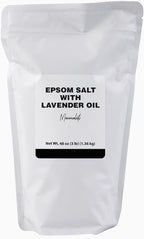 Minimalist Epsom Salt with Lavender Oil, Packaged by Minimalist