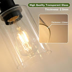 Unicozin Modern Bathroom Light Fixtures, 5 Light Vanity Lights Over Mirror - Image 8