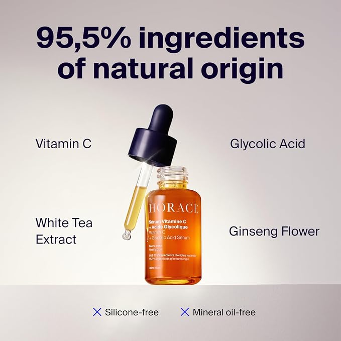 HORACE Vitamin C + Glycolic Acid Face Serum - Image 3