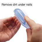 Handle Grip Nail Brush Two Sided Hand Fingernail Cleaning Brush Foot Scrub - Image 3