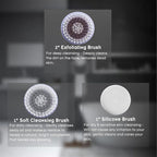 4 Replacement Brush Heads for Model Ga-7266P Facial Cleansing Brush Deep Pore - Image 2