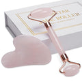 Jade Roller for Face, Facial Roller Massager Skin Care Tool, Gua Sha Facial by XYZBSTAR