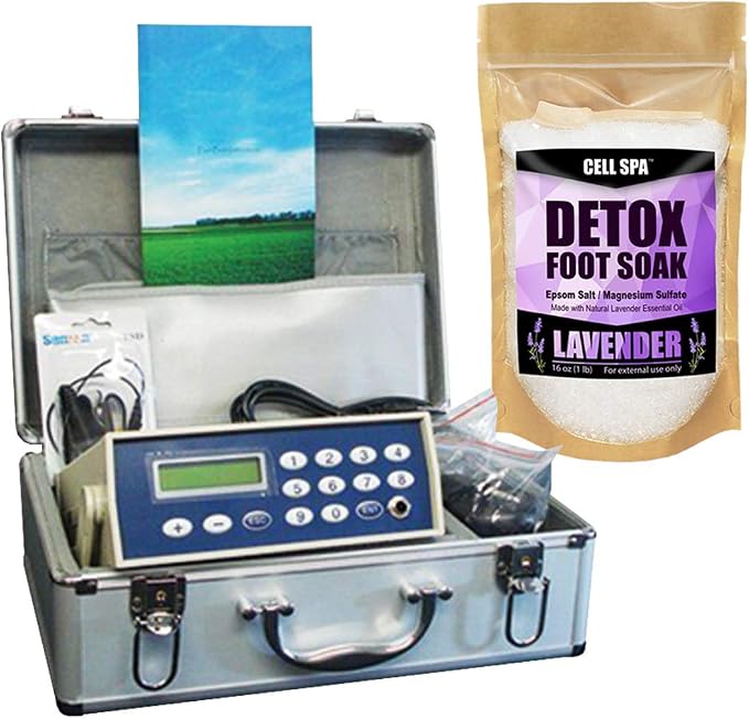 Fir Belt Chi Ionic Ion Detox Machine Foot Bath Aqua Spa Cleanse by Cell+Spa