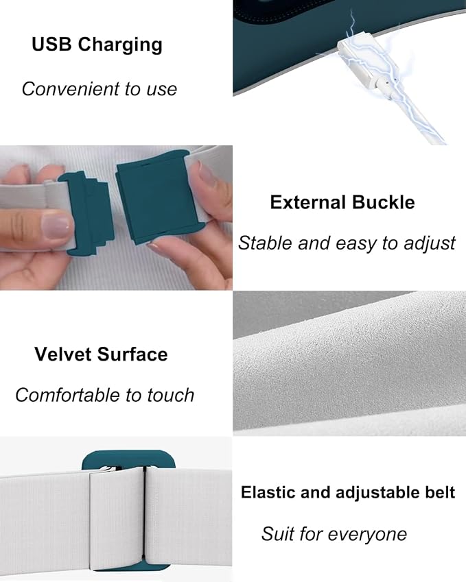 Electric Heating Pad, Portable Cordless Menstrual Heating Pad - Image 7