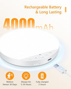 Rechargeable 6W Motion Sensor Ceiling Light Indoor, No Wiring & Magnetic - Image 8