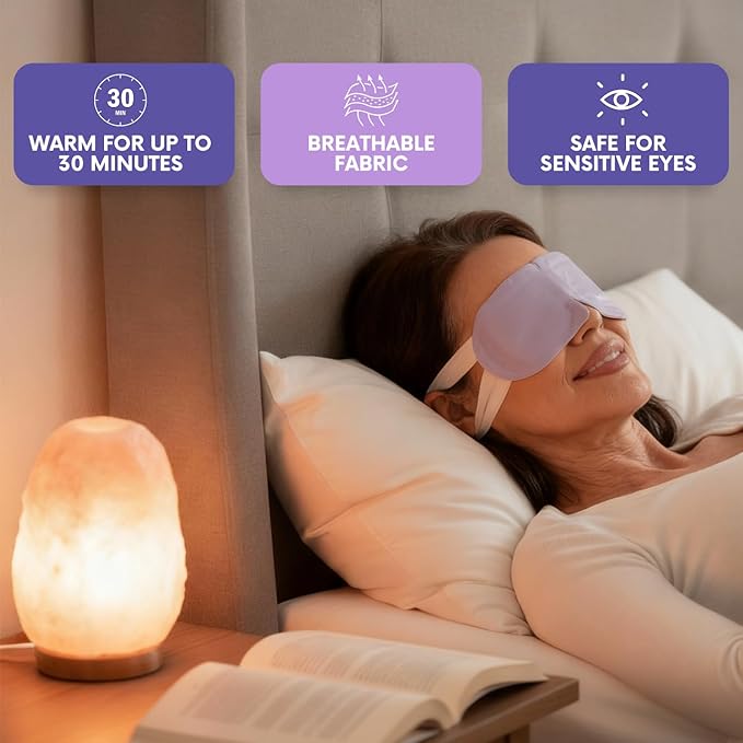 Steam Eye Mask, Self Heating Heated Eye Mask - Image 4
