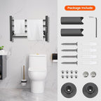 4 Bars Towel Warmer Rack, Electric Wall Mounted Heated Towel Rack - Image 6
