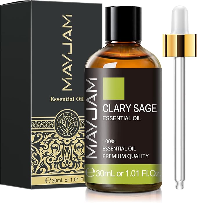 Clary Sage Essential Oil 30ML/1.01FL.OZ, MAYJAM Premium Clary Sage Oil - Image 2