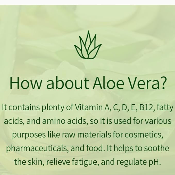 VENAMINE Korean Aloe Vera Soothing & Moisture 100% Gel Mist, 150 Gram - Image 6