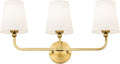 Bathroom Light Fixtures, Brushed Gold Vanity Lights by Metwet