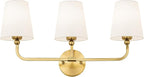 Bathroom Light Fixtures, Brushed Gold Vanity Lights by Metwet