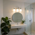 Ascher Bathroom Light Fixtures, 3-Light Vanity Light Over Mirror, Modern - Image 7