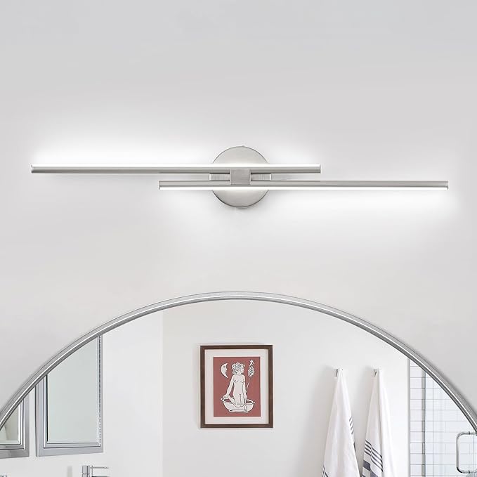 EDISLIVE Dimmable Modern LED Vanity Light Fixtures Bathroom Vanity Wall Lighting by EDISLIVE