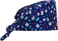 Working Cap Scrub Caps with Sweatband Adjustable Tie Back Hat Nurse Surgical by Unknown